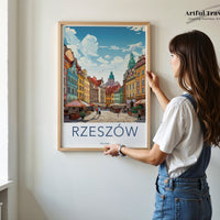 Rzeszów Poster - Poland Wall Art