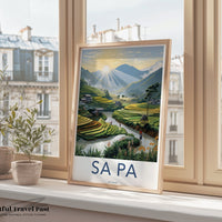 Sa Pa Poster - Vietnam Wall Art