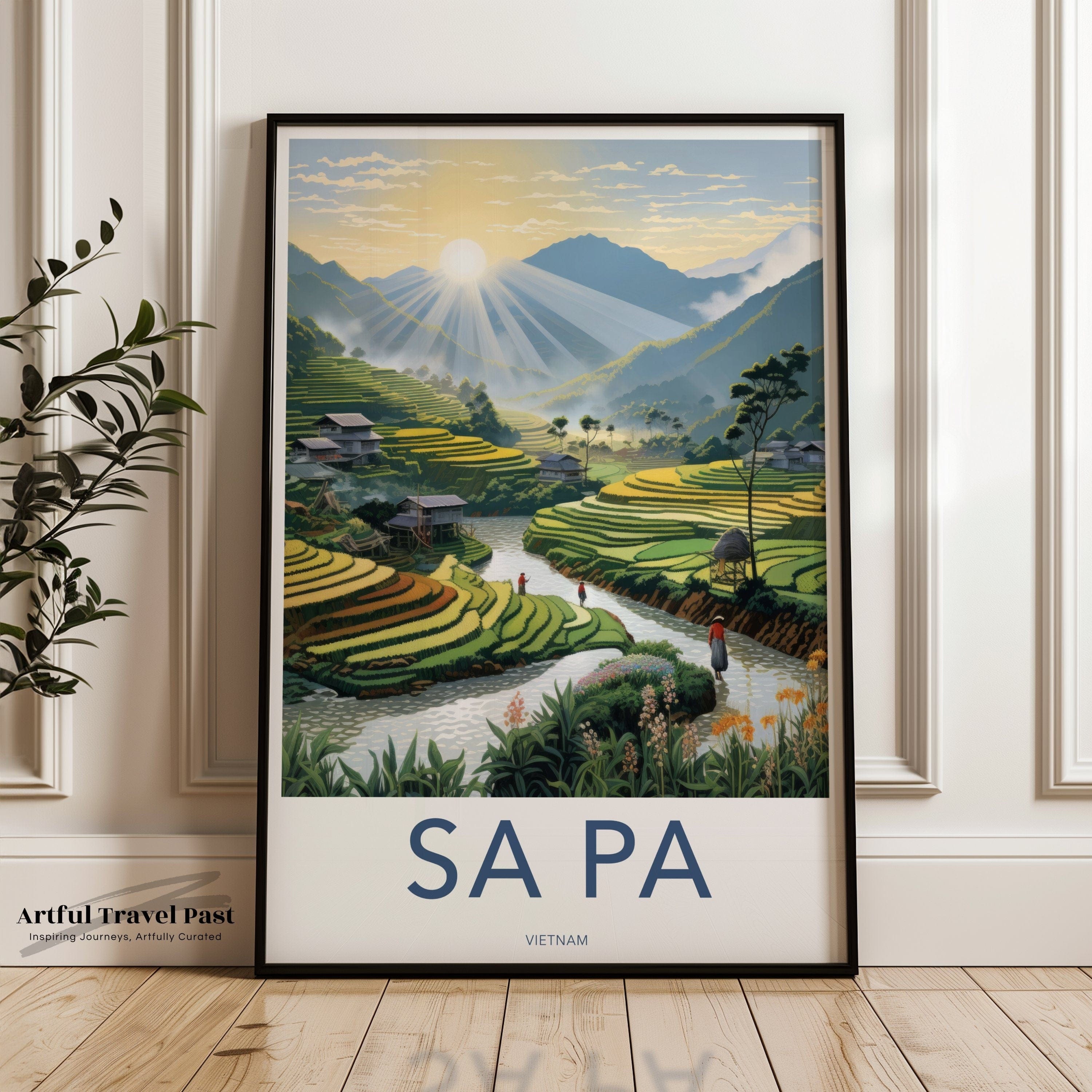 Sa Pa Poster - Vietnam Wall Art