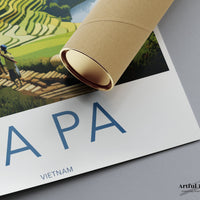 Sa Pa Poster - Vietnam Wall Art