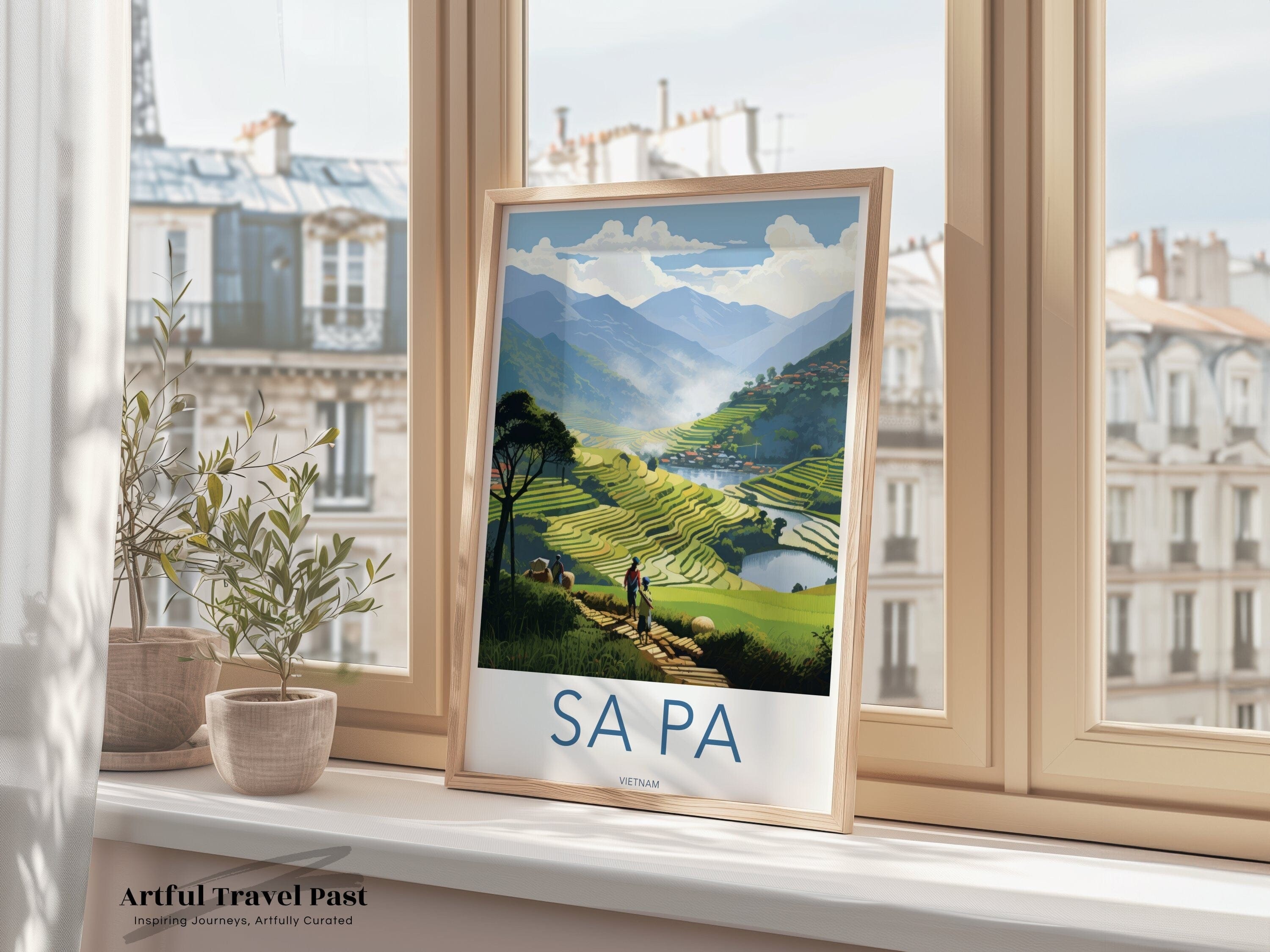 Sa Pa Poster - Vietnam Wall Art