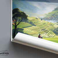 Sa Pa Poster - Vietnam Wall Art