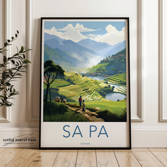 Sa Pa Poster - Vietnam Wall Art