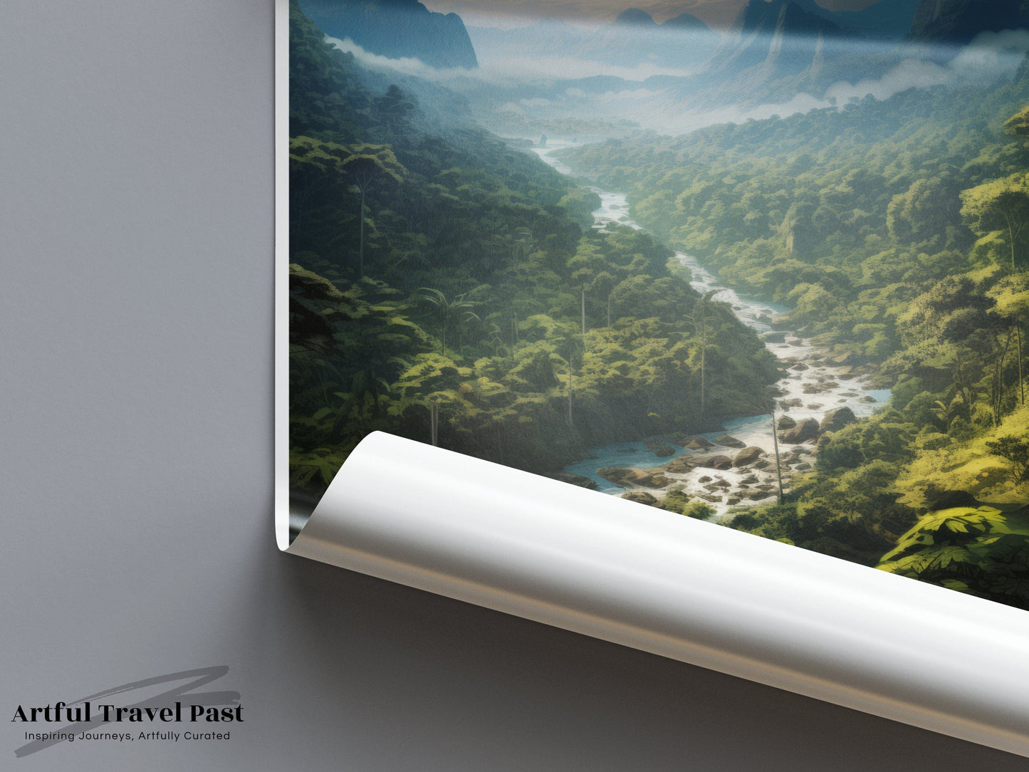 Sabah Rainforest Poster - Malaysia Wall Art