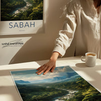 Sabah Rainforest Poster - Malaysia Wall Art