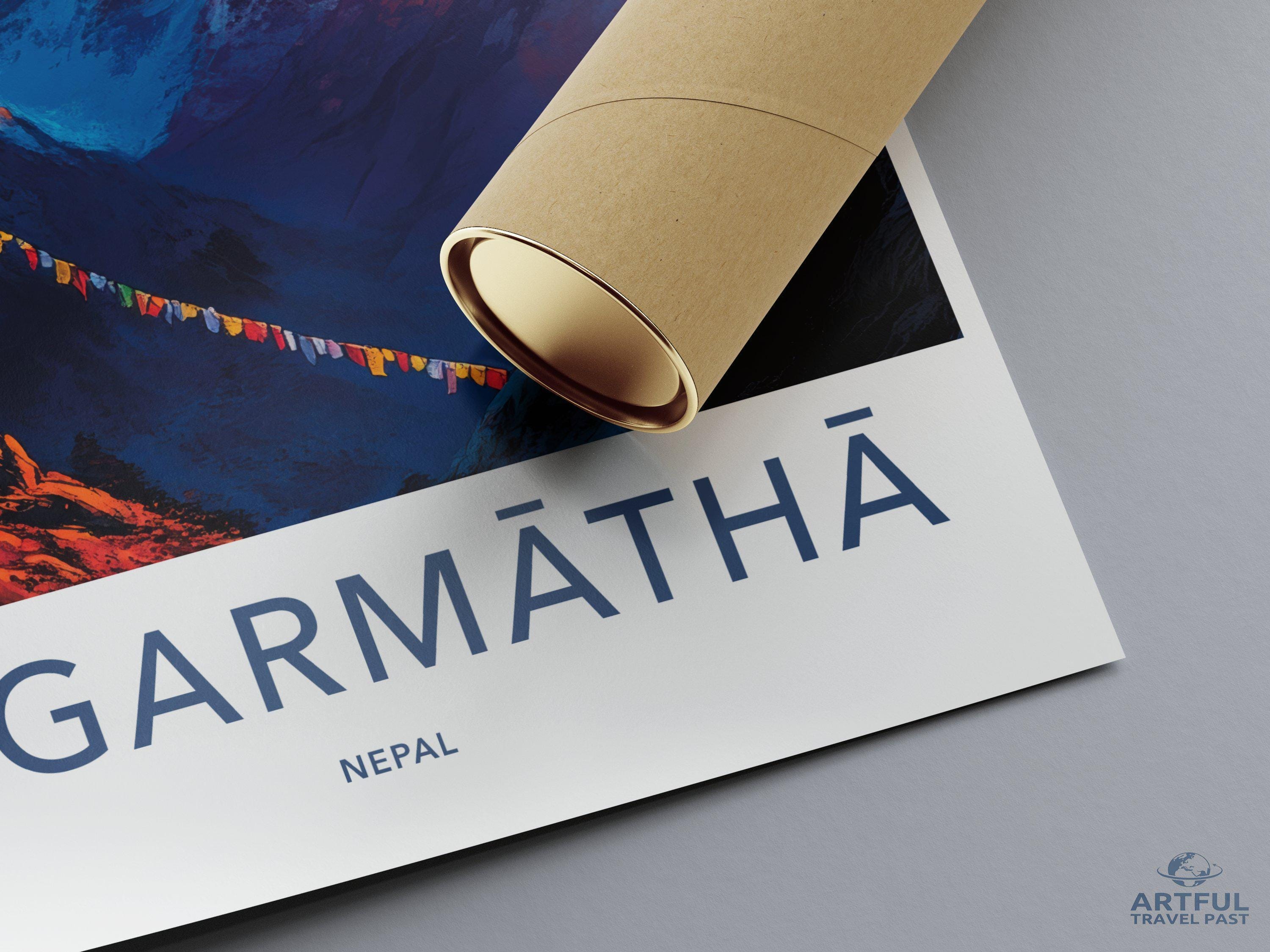 Sagarmatha Poster - Nepal Wall Art