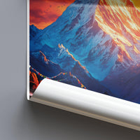 Sagarmatha Poster - Nepal Wall Art