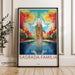Sagrada Familia Poster | Spain Wall Art | Europe Decor