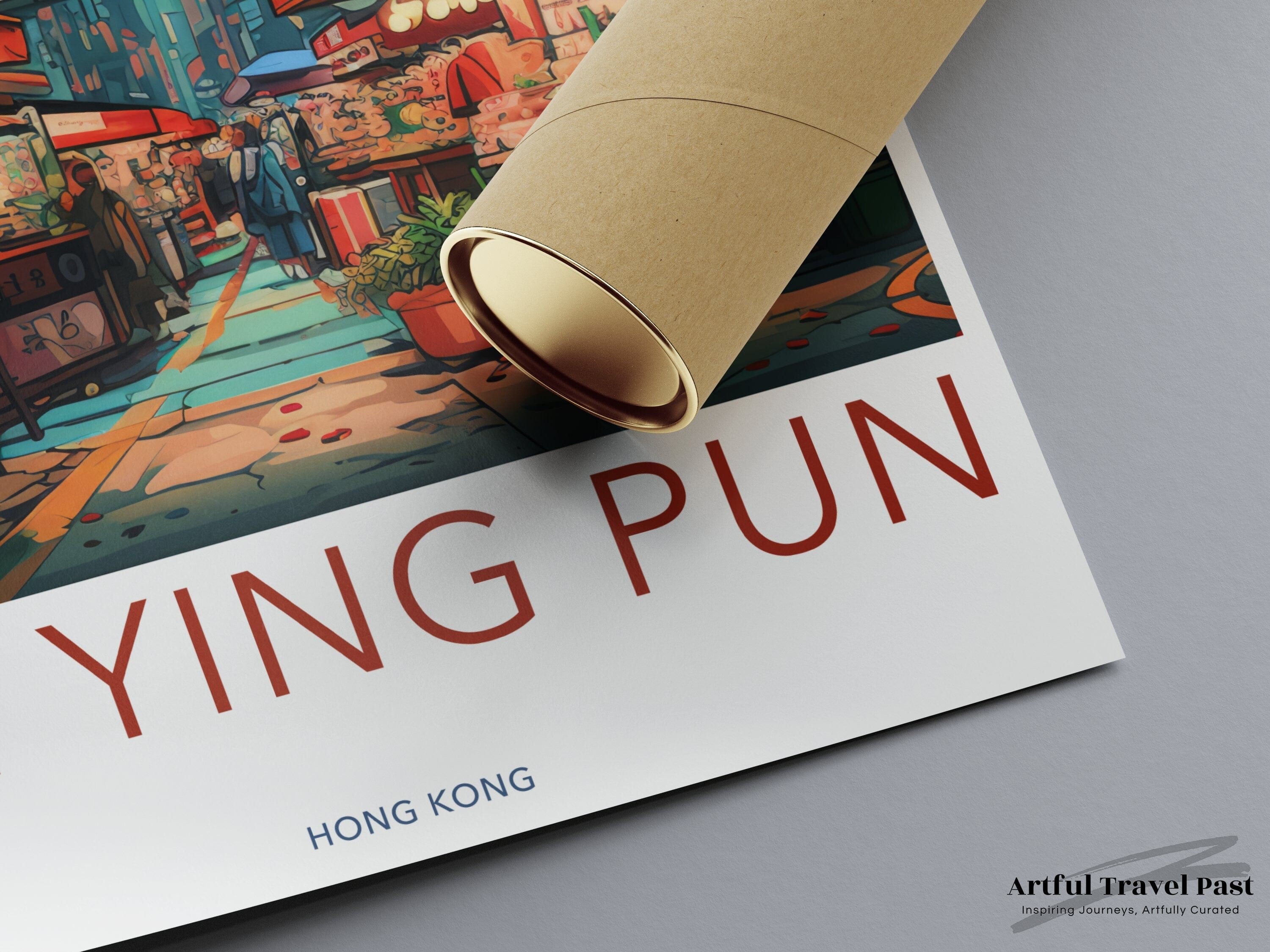 Sai Ying Pun Poster - Hong Kong Wall Art