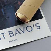 Saint Bavo’s Poster - Belgium Wall Art