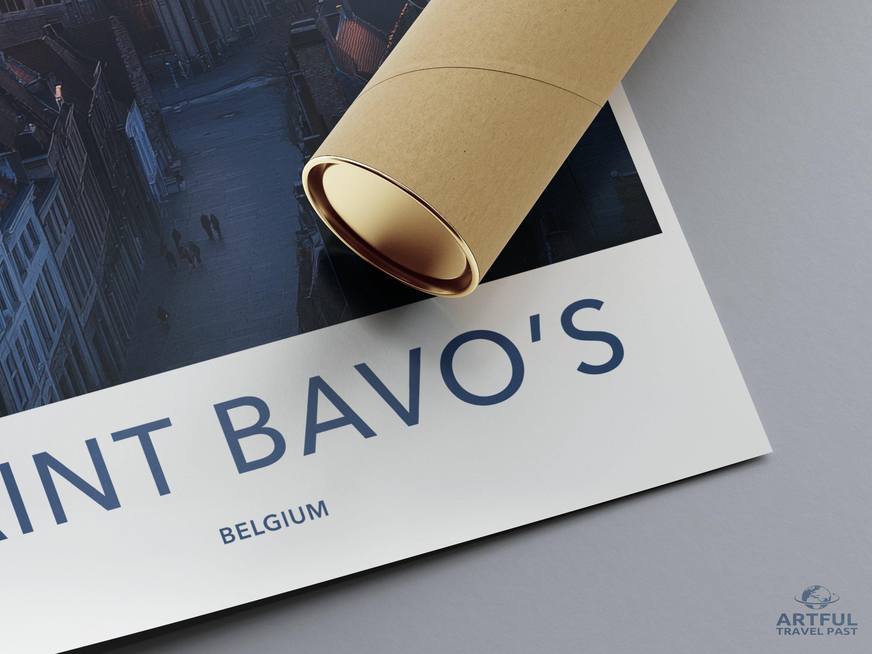 Saint Bavo’s Poster - Belgium Wall Art