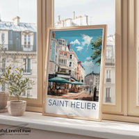 Saint Helier Poster - Jersey Wall Art
