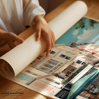 Saint Helier Poster - Jersey Wall Art