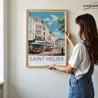 Saint Helier Poster - Jersey Wall Art