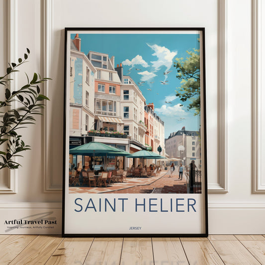 Saint Helier Poster - Jersey Wall Art