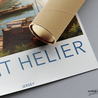 Saint Helier Poster - Jersey Wall Art