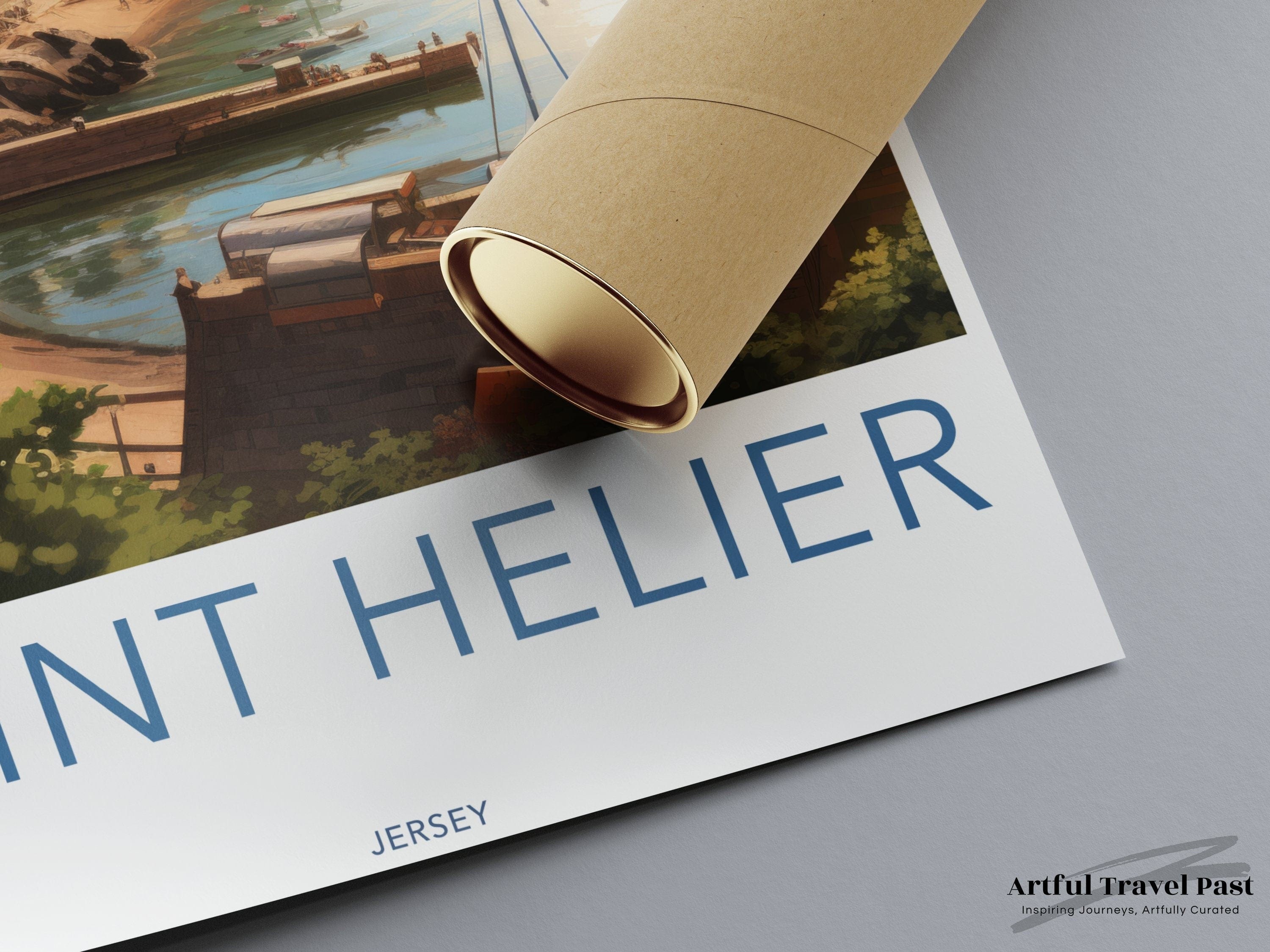 Saint Helier Poster - Jersey Wall Art