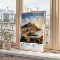 Saint Helier Poster - Jersey Wall Art