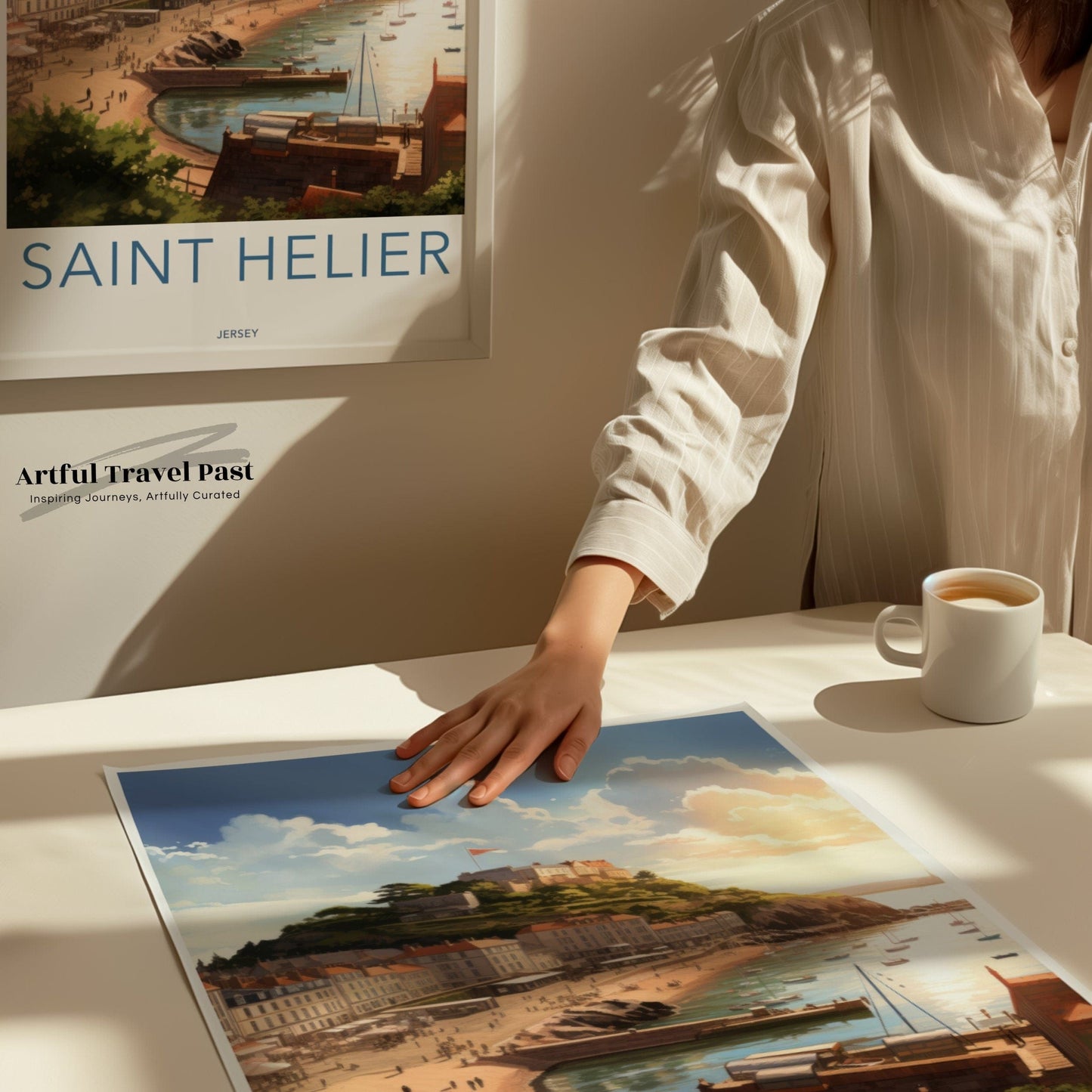 Saint Helier Poster - Jersey Wall Art