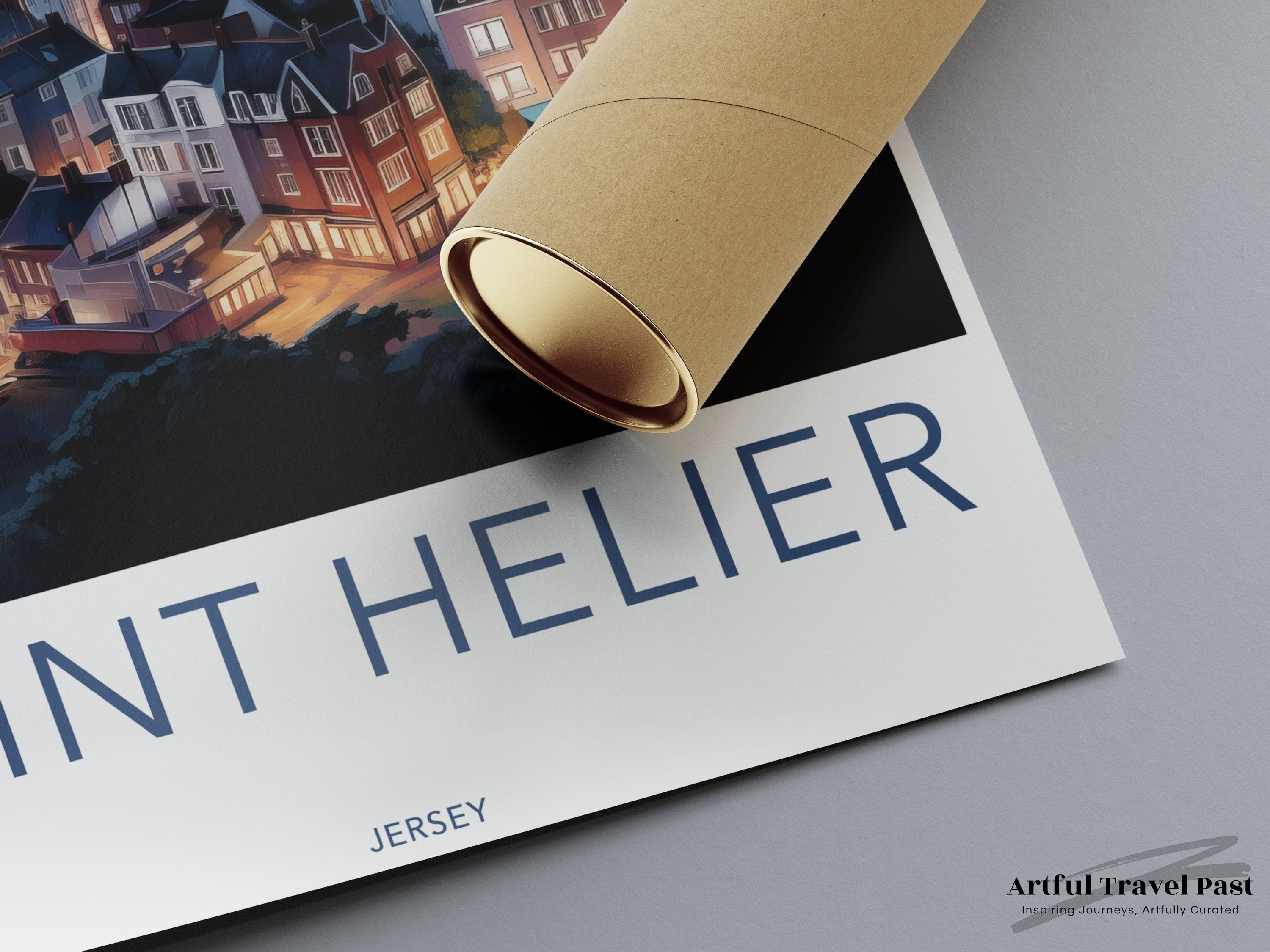 Saint Helier Poster - Jersey Wall Art