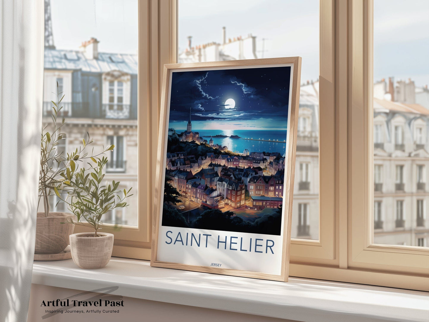Saint Helier Poster - Jersey Wall Art