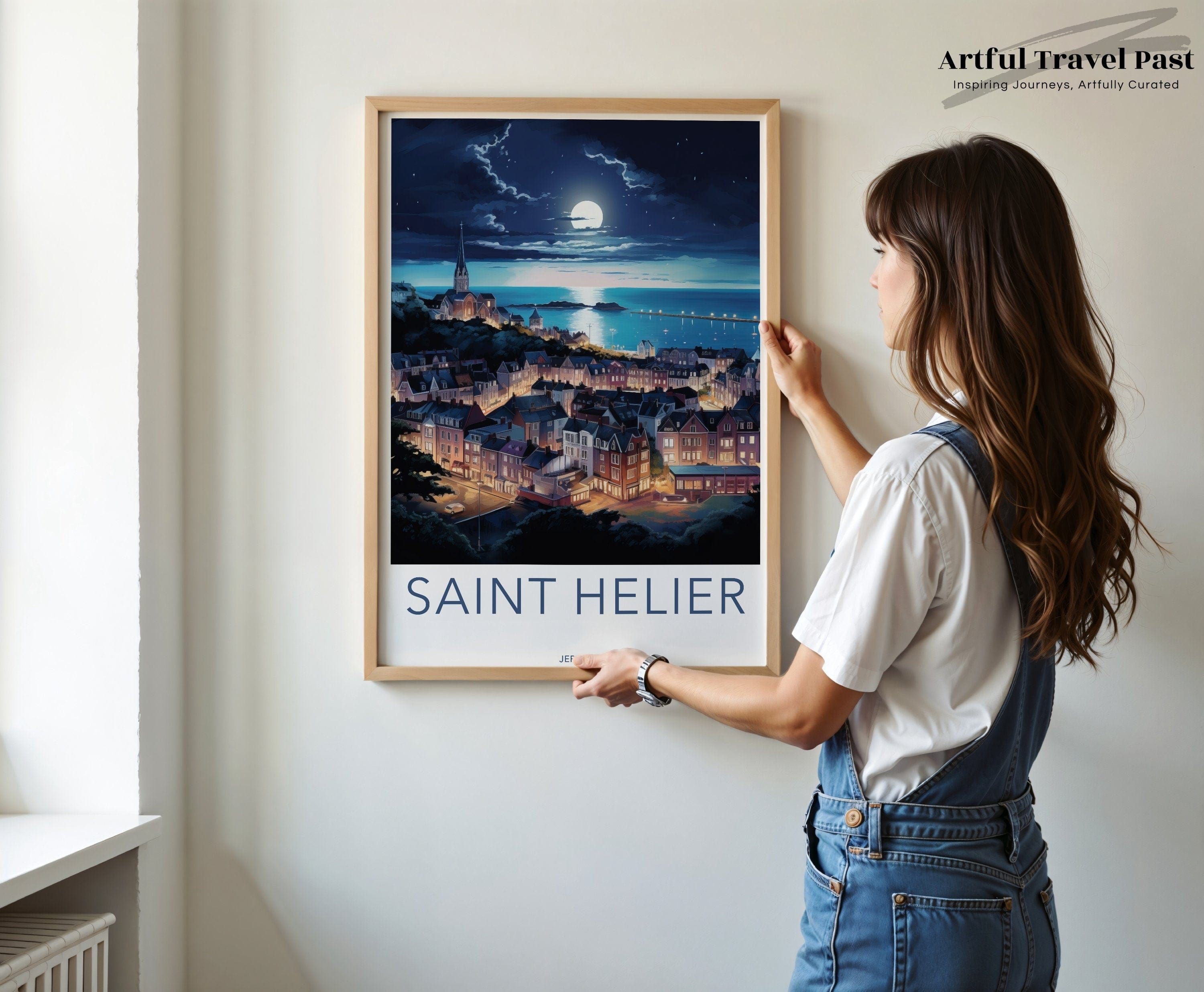 Saint Helier Poster - Jersey Wall Art