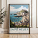 Saint Helier Poster | Jersey Wall Art | UK Decor
