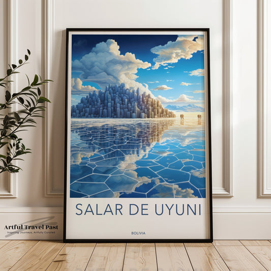 Salar de Uyuni Poster - Bolivia Wall Art