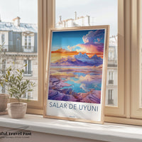 Salar de Uyuni Poster - Bolivia Wall Art