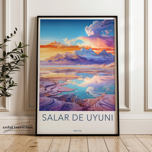 Salar de Uyuni Poster - Bolivia Wall Art