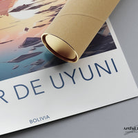 Salar de Uyuni Poster - Bolivia Wall Art