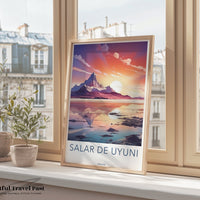 Salar de Uyuni Poster - Bolivia Wall Art