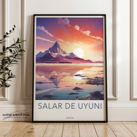 Salar de Uyuni Poster - Bolivia Wall Art