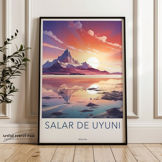 Salar de Uyuni Poster - Bolivia Wall Art
