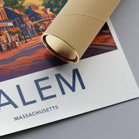 Salem Poster - Massachusetts Wall Art