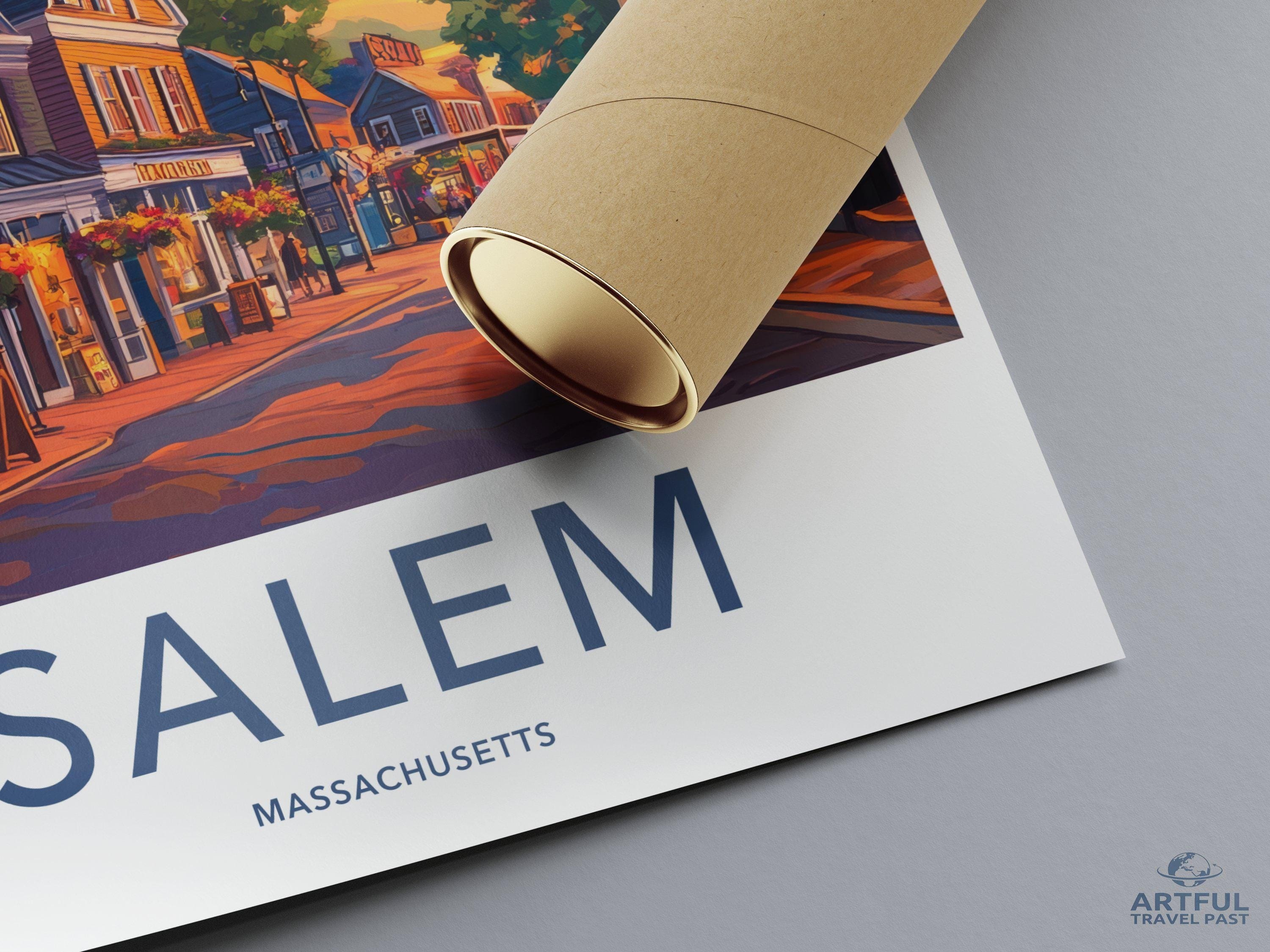 Salem Poster - Massachusetts Wall Art