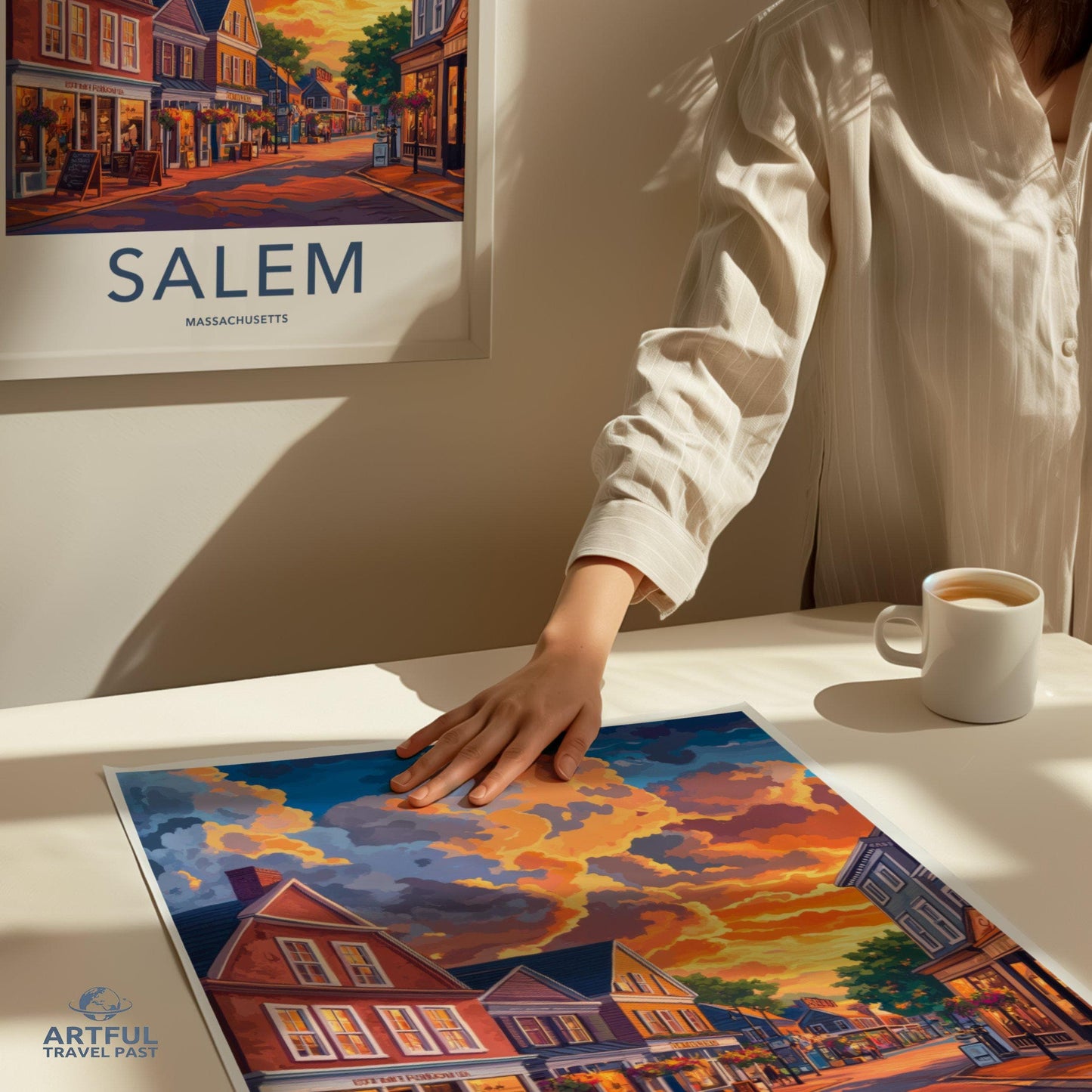 Salem Poster - Massachusetts Wall Art