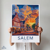 Salem Poster - Massachusetts Wall Art
