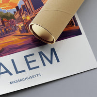 Salem Poster - Massachusetts Wall Art