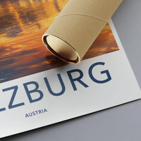 Salzburg Poster - Austria Wall Art
