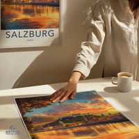 Salzburg Poster - Austria Wall Art