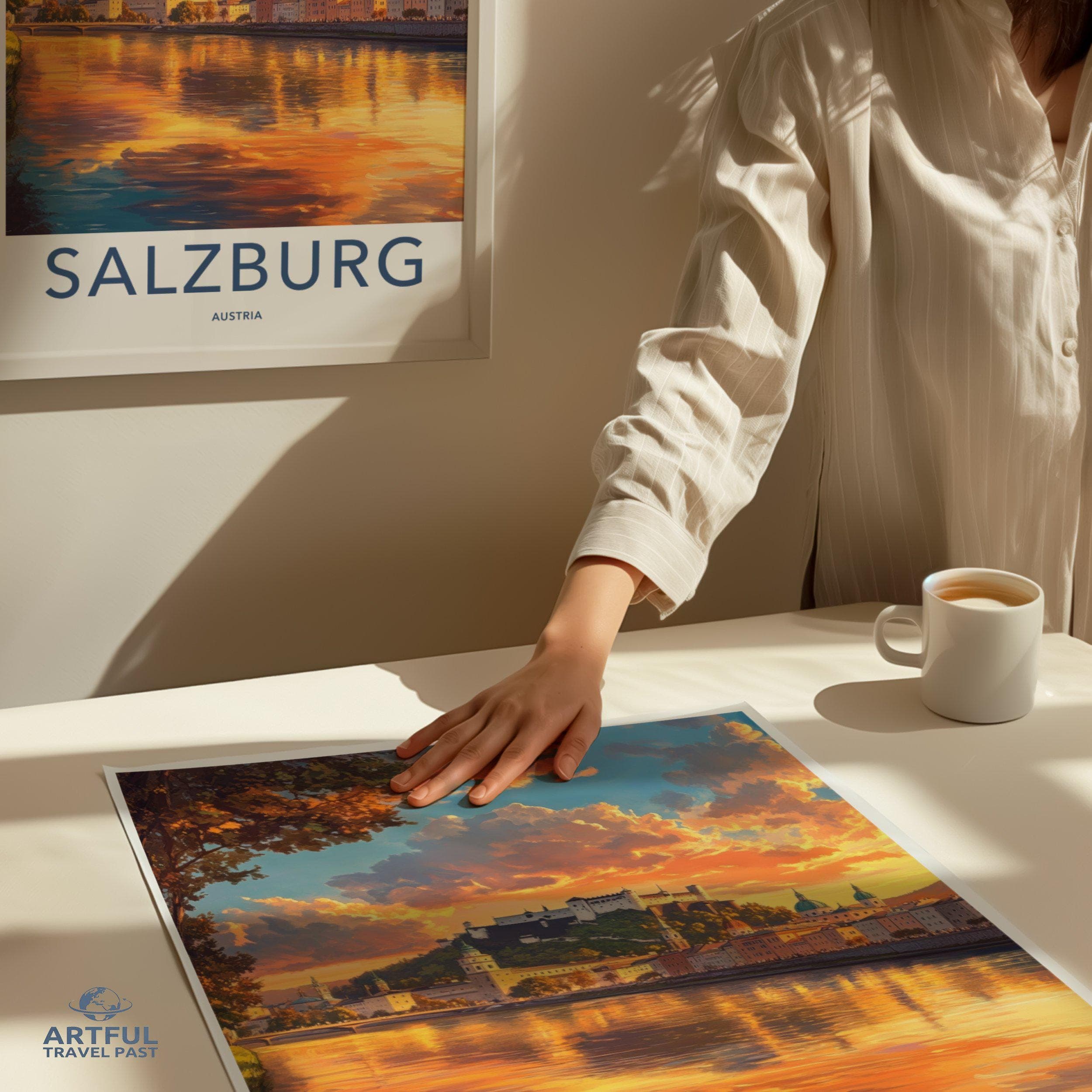 Salzburg Poster - Austria Wall Art