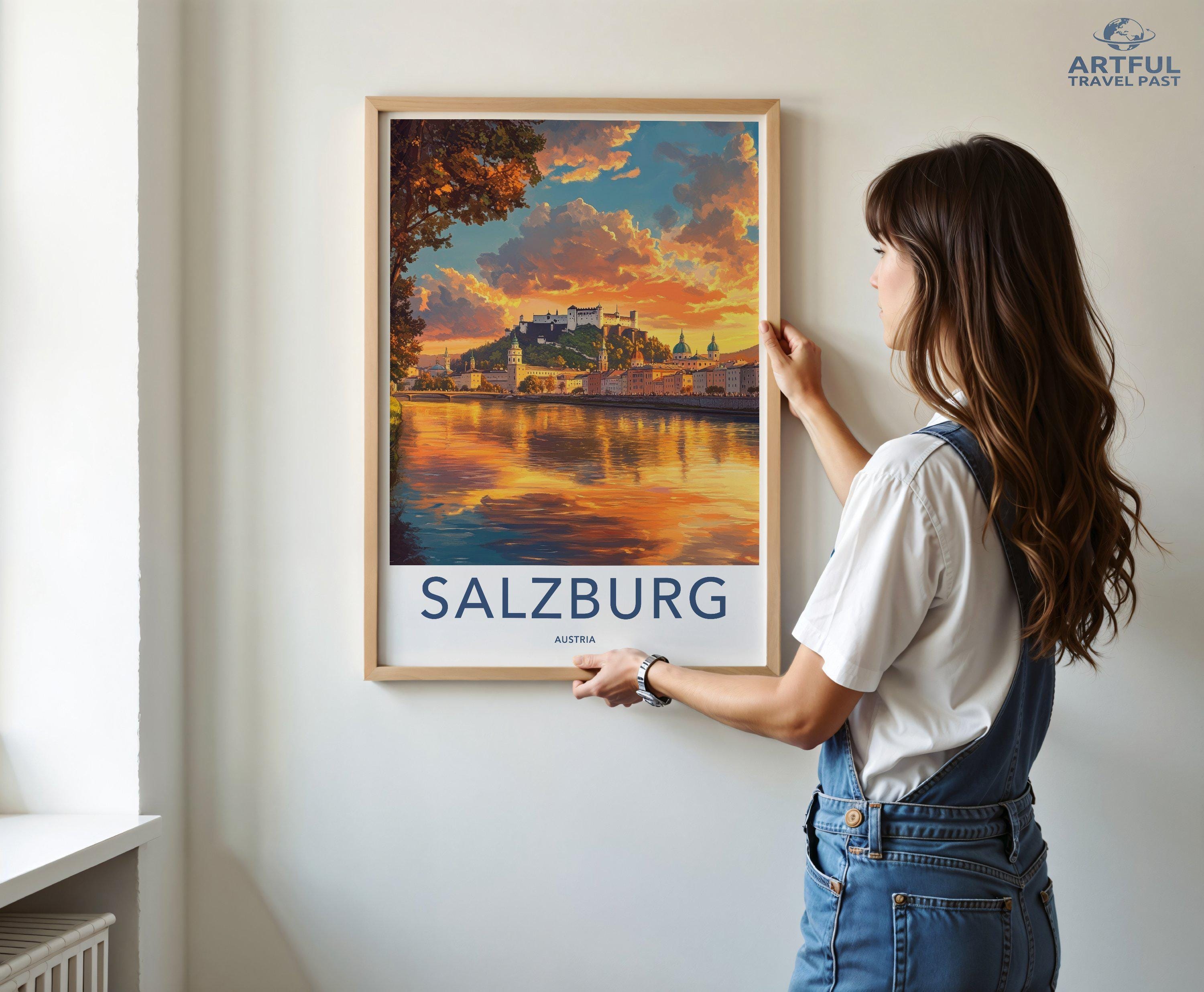Salzburg Poster - Austria Wall Art