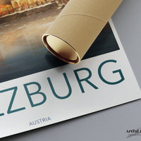 Salzburg Poster - Austria Wall Art
