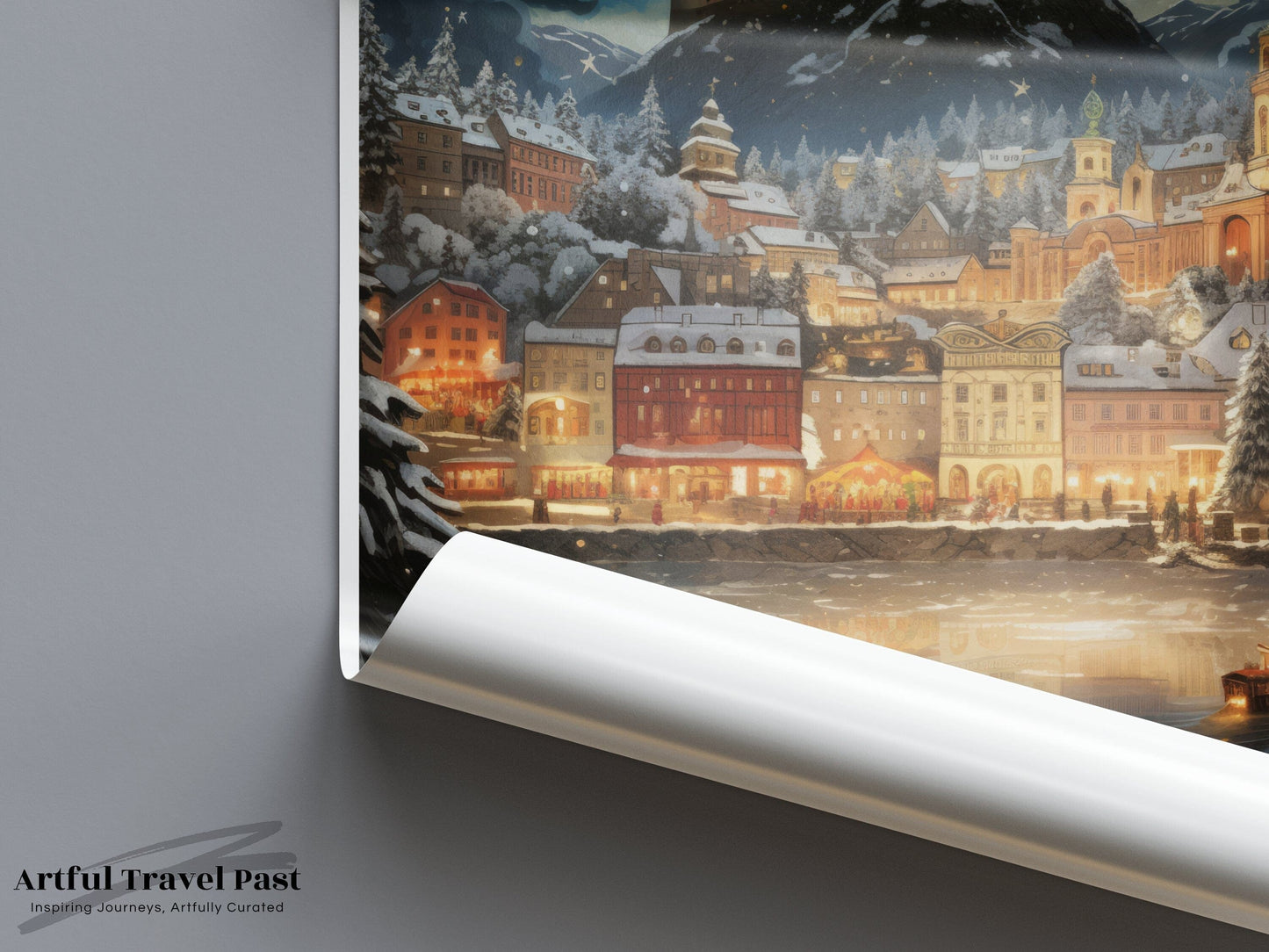 Salzburg Poster - Austria Wall Art
