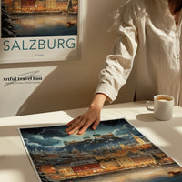 Salzburg Poster - Austria Wall Art