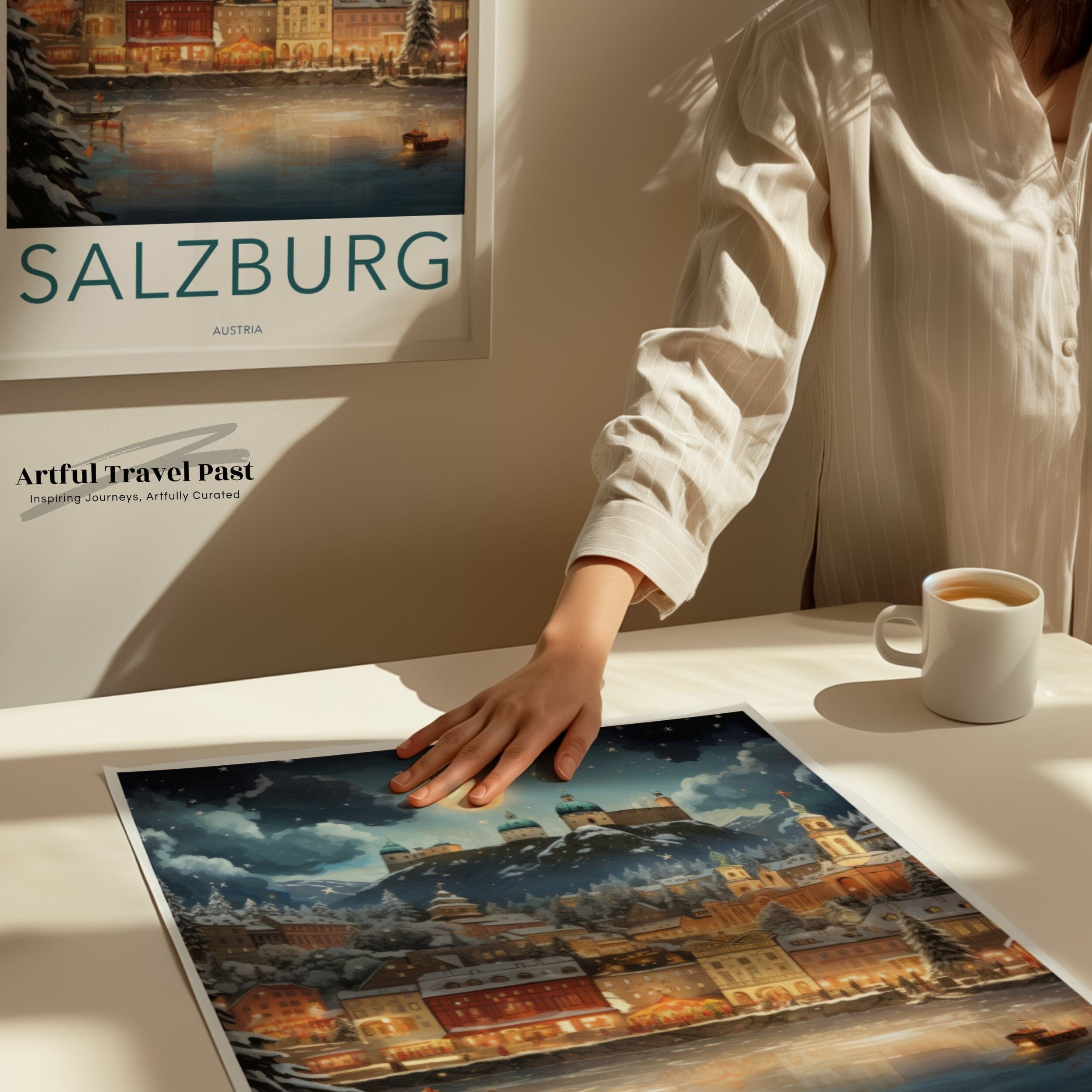 Salzburg Poster - Austria Wall Art