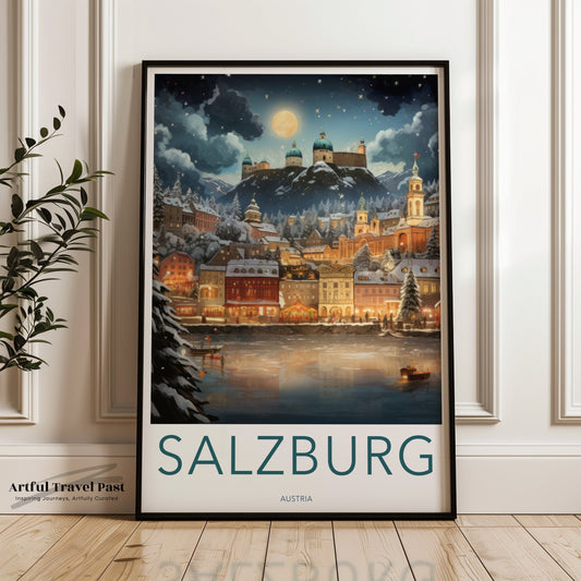 Salzburg Poster - Austria Wall Art
