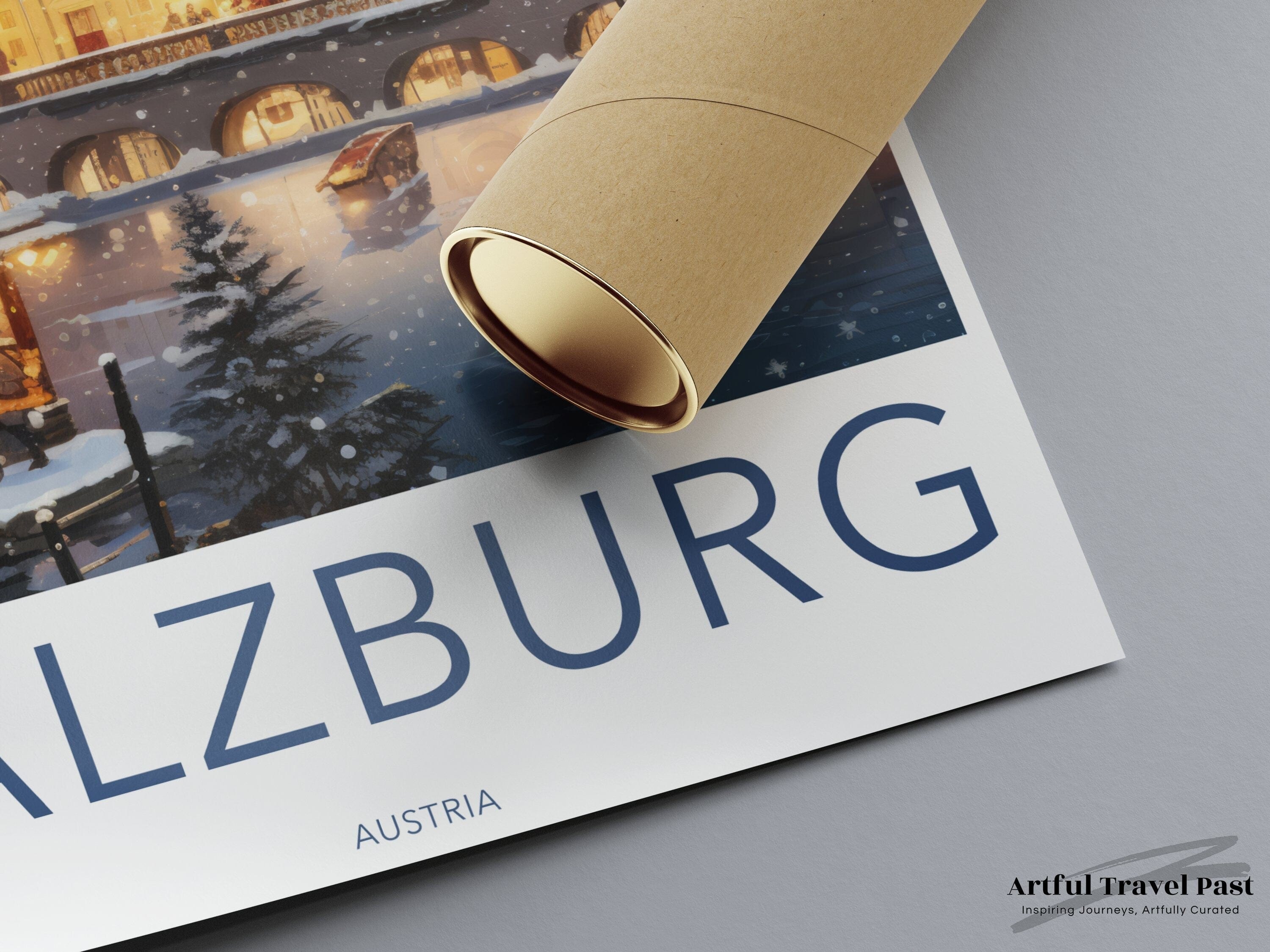 Salzburg Poster - Austria Wall Art