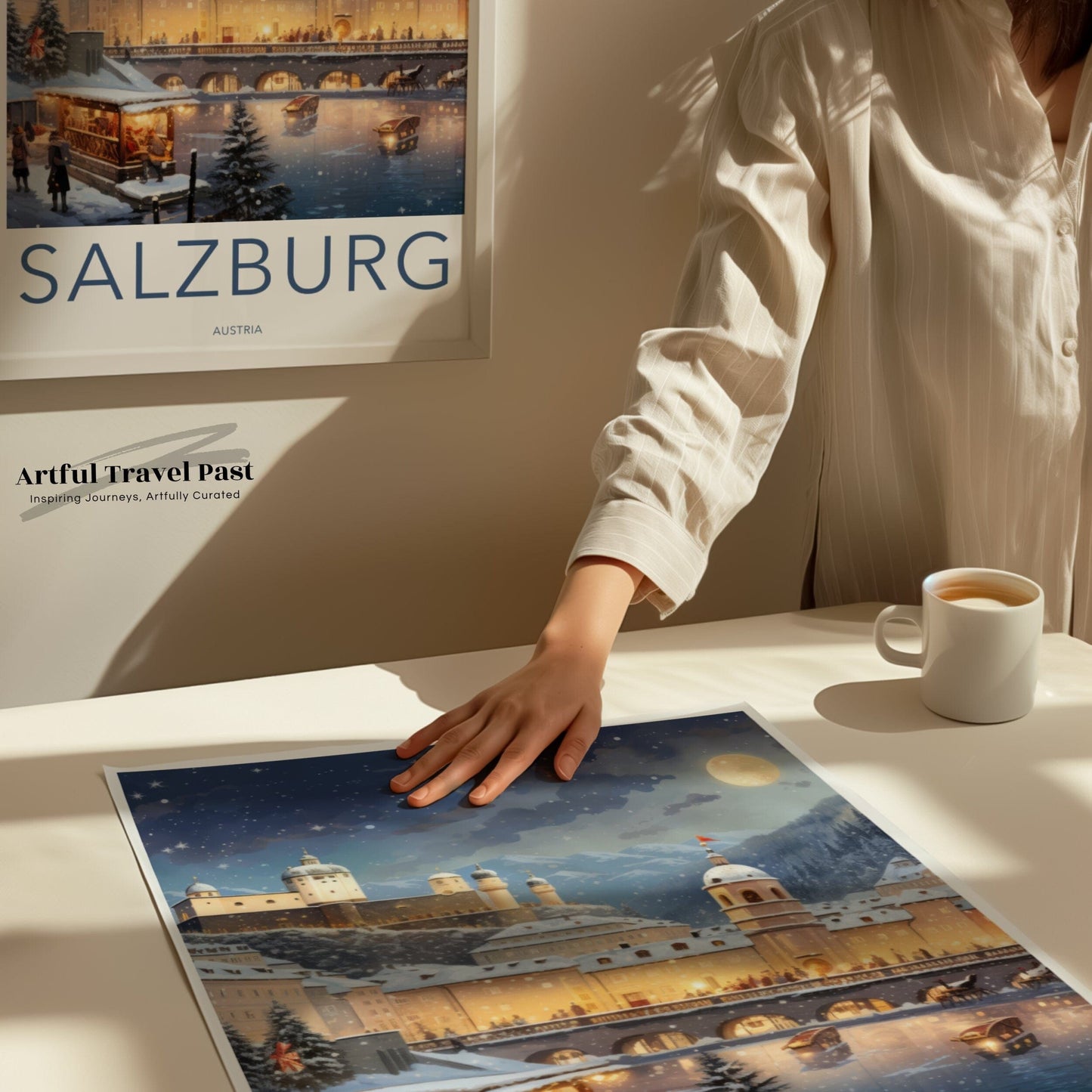 Salzburg Poster - Austria Wall Art